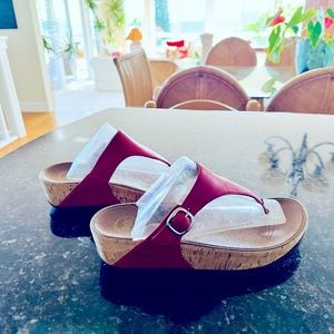 Red Lulu Flip Flop from Fitflop. NWT